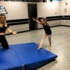 Incline Wedge Folding 60x84x18 dance student stand.