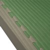 Side view of Border Ramp Pair for Indoor Playground Foam Tiles 1.5 inch x 1 Meter on green mat