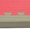Border Ramp Pair for Indoor Playground Foam Tiles 1.5 inch x 1 Meter red mat with gray ramp