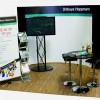 Wood Grain Reversible Interlocking Foam Tiles Trade Show 20x20 Ft. Kit standard wood