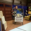 Wood Grain Reversible Interlocking Foam Tiles Trade Show 10x10 Ft. Kit standard install