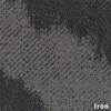 Burnished Commercial Carpet Tile .325 Inch x 50x50 cm Per Tile Iron color close up