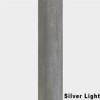 Silver Light Full Tile Ingrained Commercial Carpet Plank Neutral .28 Inch x 25 cm x 1 Meter Per Plank