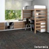 Out of Bounds Commercial Carpet Tile .25 Inch x 2x2 Ft. 13 per Carton Intermix colors kids bunks in Cabin