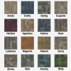 Point of View Commercial Carpet Plank .27 Inch x 18x36 Inches 10 per Carton all colors