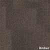 Replicate Commercial Carpet Tile .31 Inch x 50x50 cm per Tile Umber color close up