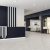 Office with LonBeton Topseal Commerical Vinyl Roll 6x60 Ft. in Cultured Pearl