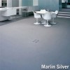 LonPearl Commercial Vinyl Install dining room marlin silver
