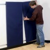 Wall Pad 2x6 ft, WB LipTB installing wall pads.