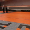 Indoor Court Tile Solid Surface 1/2 Inch x 1x1 Ft. orange gray volleyball court