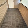 Ergo Matta Perforated Outdoor Tiles storage room install