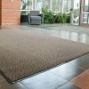 Dark Brown 3M Nomad 8850 Heavy Duty Traffic Carpet Entrance Mat 3x5 Ft. in office building install