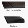 Activation Sport Tile Reducer Black 1 Inch x 4x48 Inches