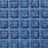 Aqua Block Carpet Entrance Mat 34.5x58 Inches Blue texture close up