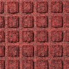 Aqua Block Carpet Entrance Mat 34.5x58 Inches Red/Black texture close up