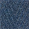 Chevron Carpet Indoor Entrance Mat 4x6 Ft. Denim close up texture