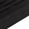 Clean Step Scraper Rubber Entrance Mat 3x5 Ft. edge closeup