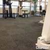 Fit Weave Heavy Duty Gym Carpet Tile in Charcoal
