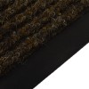 Tough Rib Carpet Entrance Mat 4x6 Ft.edge closeup