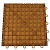 Back of American Cherry EZ Portable Dance Floor Tile 