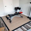 PVC floor tiles for gym flooring in bedroom thumbnail