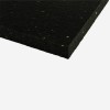 Rubber Mat Classic Straight Edge 1/2 Inch x 4x6 Ft. close up of corner
