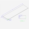 Weight Strength ADA Reducer Ramp Diagram 1 inch thickness