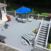 patio deck tiles over wood deck and stairs thumbnail