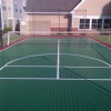 HomeCourt Sport Tile red and green tennis court floors