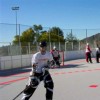 Outdoor Sports Court Flooring Tile XT3 Hockey with skater 