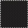 black diamond plate floor tile