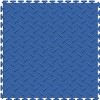 blue diamond plate garage floor tiles
