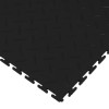 Diamond Top Garage Tile Black or Dark Gray 8 tiles showing black tile.