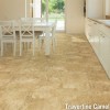 HomeStyle Stone New England Floor Tile kitchen install travertine camel