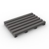 Heronair Industrial Matting 2 x 33 ft Roll rendered close up in gray