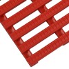 Heronair Industrial Matting Roll top corner view in red