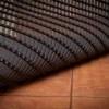gray heronrib matting flipped up to show underneath