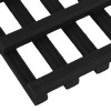Bottom Heronwalk Wet Area Matting Roll 4x40 Ft. in Black