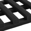 Heronwalk Wet Area Matting Roll 4x40 Ft. Black edge close up