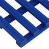 Heronwalk Wet Area Matting Roll 4x40 Ft. corner in Ocean Blue