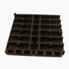 Blue Sky Rubber Playground Tile 2.75 Inch Colors showing bottom of tile.