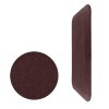 Swing Set Rubber Mat Standard 24x40 x 1 Inch in red showing edge and close up