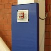 I Beam Channel Wrap Pad 6 inch Face 6 ft High 1.25 inch 14 oz cut out.