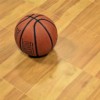 Indoor ProCourt Gym Flooring Tile showing basketball.