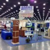 Foam Premium Interlocking Trade Show Mats 10x20 Ft. Kit with navy color
