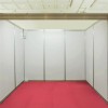 Red installation Foam Premium Interlocking Trade Show Mats 10x10 Ft. Kit