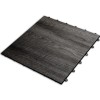 RaceDeck Oak Garage Floor Tiles 1/2 Inch x 18x18 Inches on Charred Oak