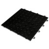 Black full tile RaceDeck CircleTrac Garage Floor Tiles 1/2 Inch x 1x1 Ft.
