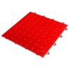 RaceDeck CircleTrac Garage Floor Tiles 1/2 Inch x 1x1 Ft. Red full tile
