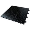 RaceDeck Diamond TuffShield Garage Floor Tile 1/2 Inch x 1x1 Ft. black full tile